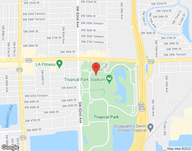 Map showing location at 7900 SW 40th St, Miami, FL