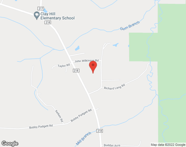 Map showing location at , , 