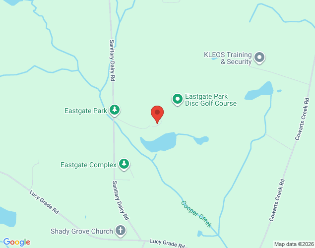 Map showing location at 2049 Sanitary Dairy Road, Ashford, AL