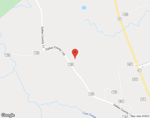 Map showing location at , , AL