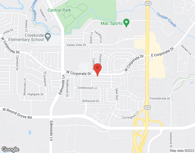 Map showing location at , , 