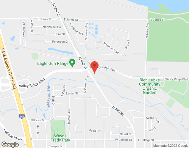 Map showing location at , , 