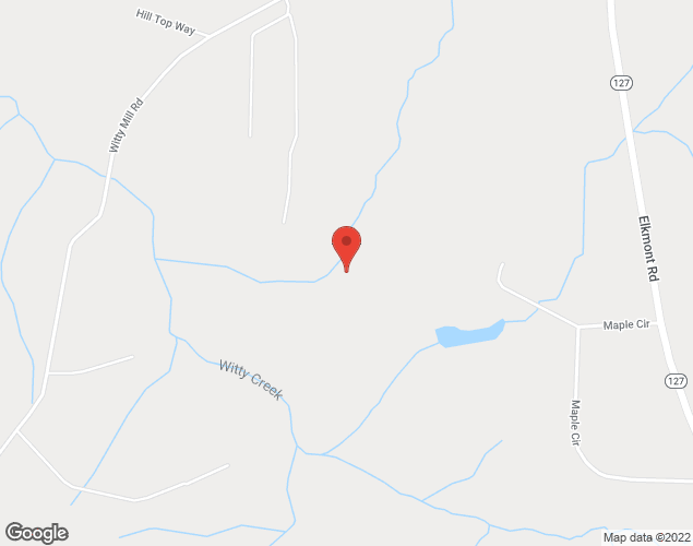 Map showing location at , , 