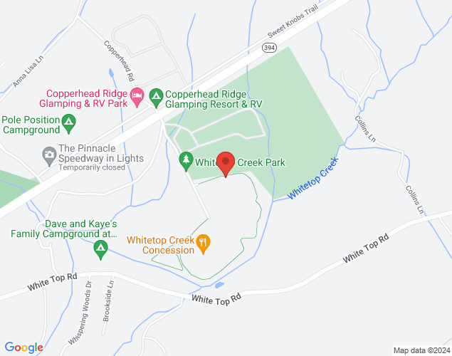 Map showing location at 310 Sportsway Drive, Bristol, TN