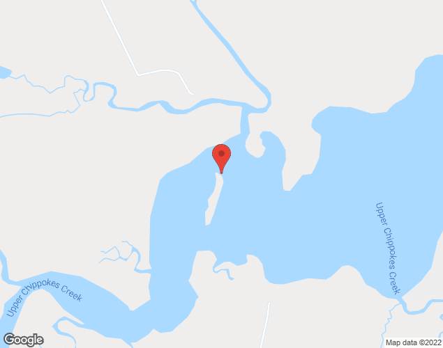 Map showing location at , Yorktown, VA