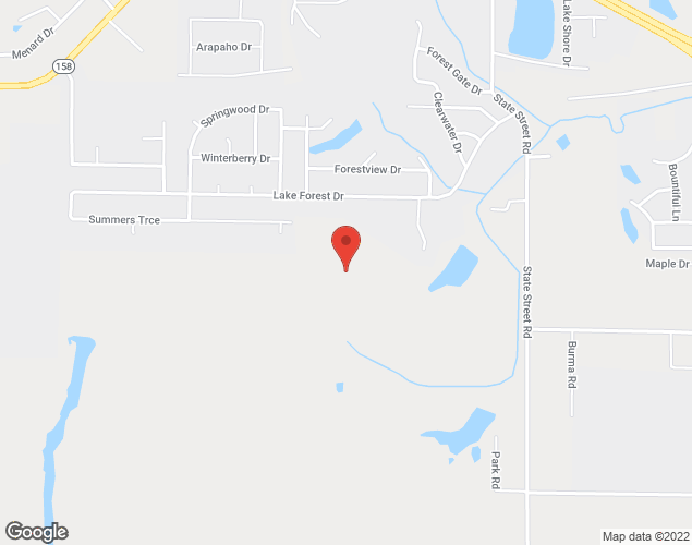 Map showing location at , , 