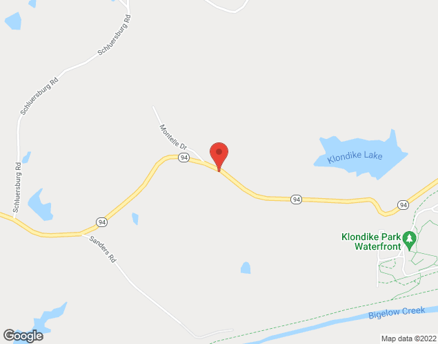 Map showing location at 4600 Highway 94 S., Augusta, MO