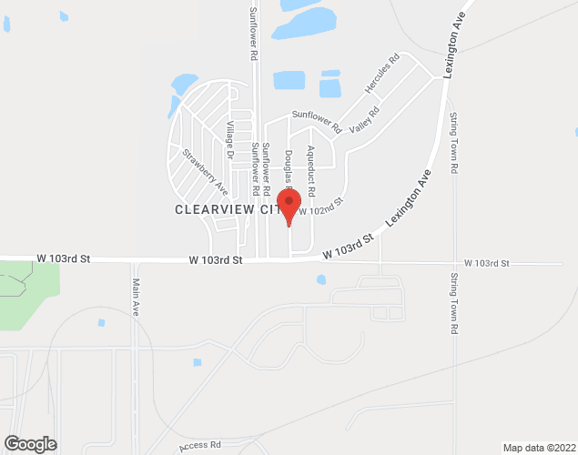 Map showing location at , , 