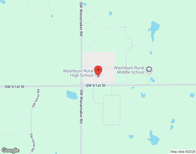 Map showing location at 5900 SW 61St Topeka,KS. 66619, Topeka, KS