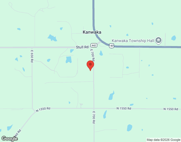 Map showing location at 4911 W. 27th  Lawrence,Ks 66049, Lawrence, KS