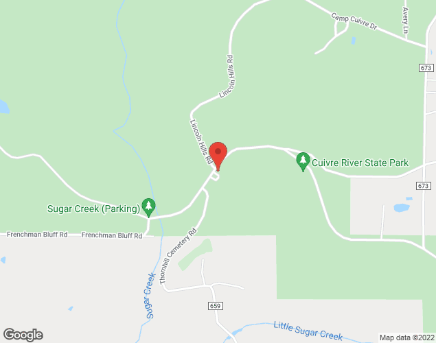 Map showing location at 678 State Route 147, Troy, MO