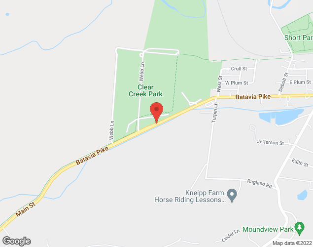 Map showing location at 6200 Batavia Pike, Cincinnati, OH