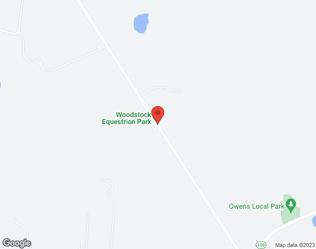 Map showing location at 20207 Darnestown Road, Beallsville, MD