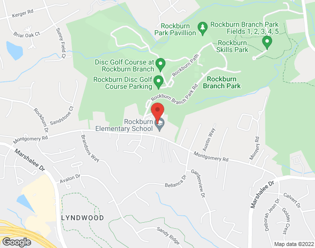 Map showing location at 6145 Montgomery Road, Elkridge, MD