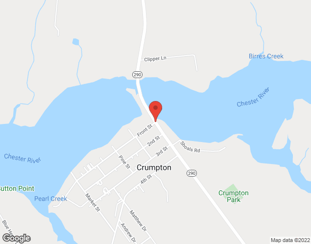 Map showing location at 2210 Dudley Corner's Road, Crumpton, MD