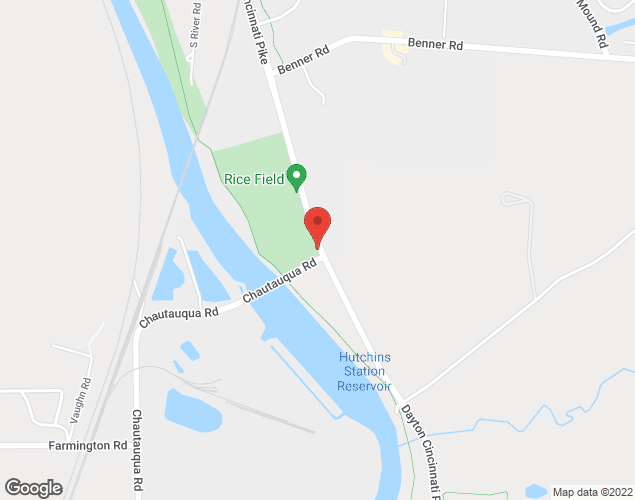 Map showing location at 9399 Dayton Cincinnati Pike, Miamisburg, OH