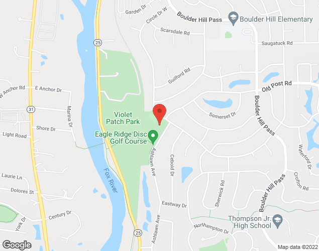 Map showing location at , , 