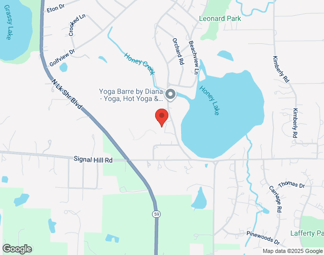 Map showing location at 160 Biltmore Drive, North Barrington, IL